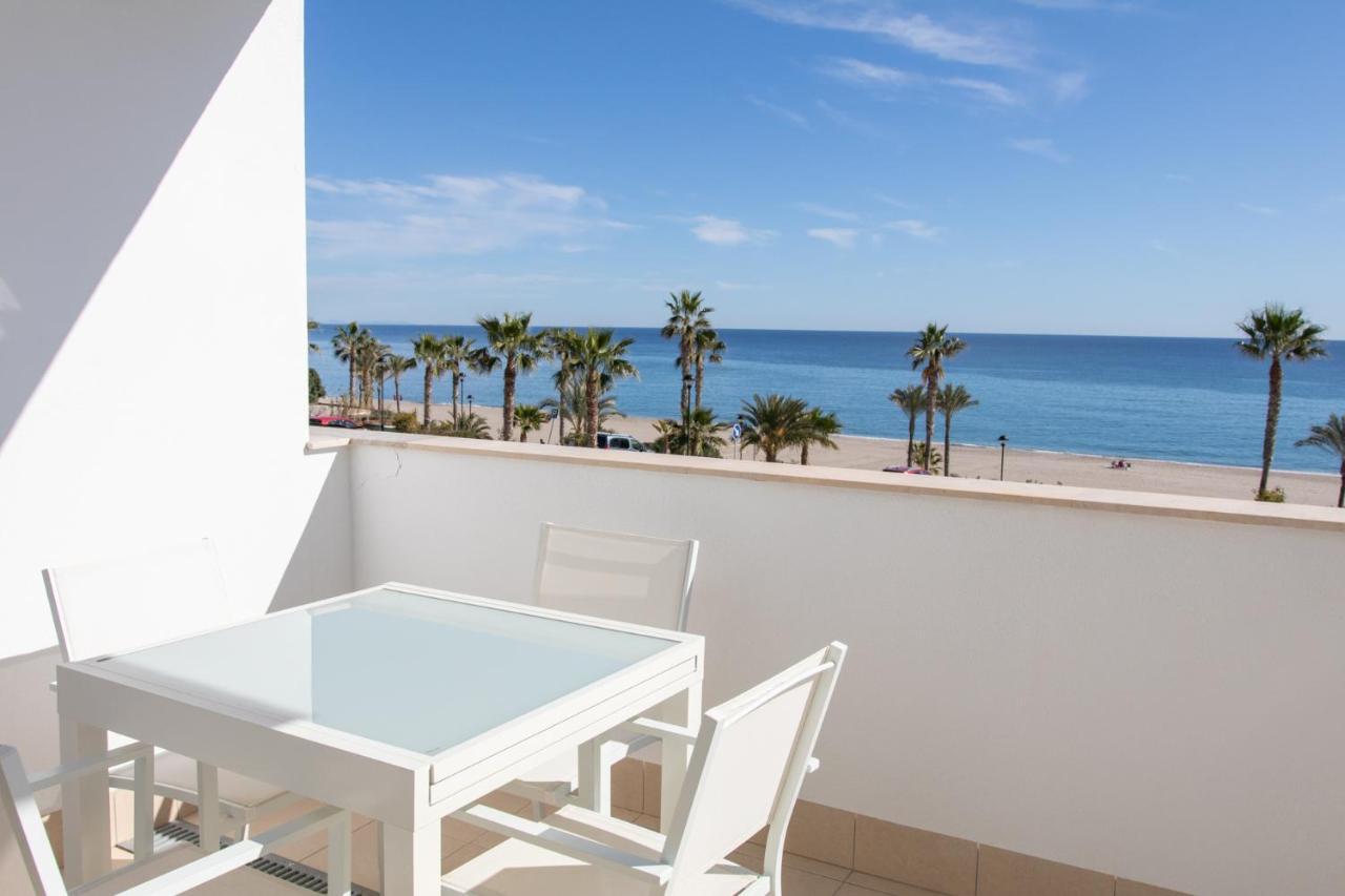 Precioso Apartamento Frente A La Playa Con Piscina Mojacar Bagian luar foto
