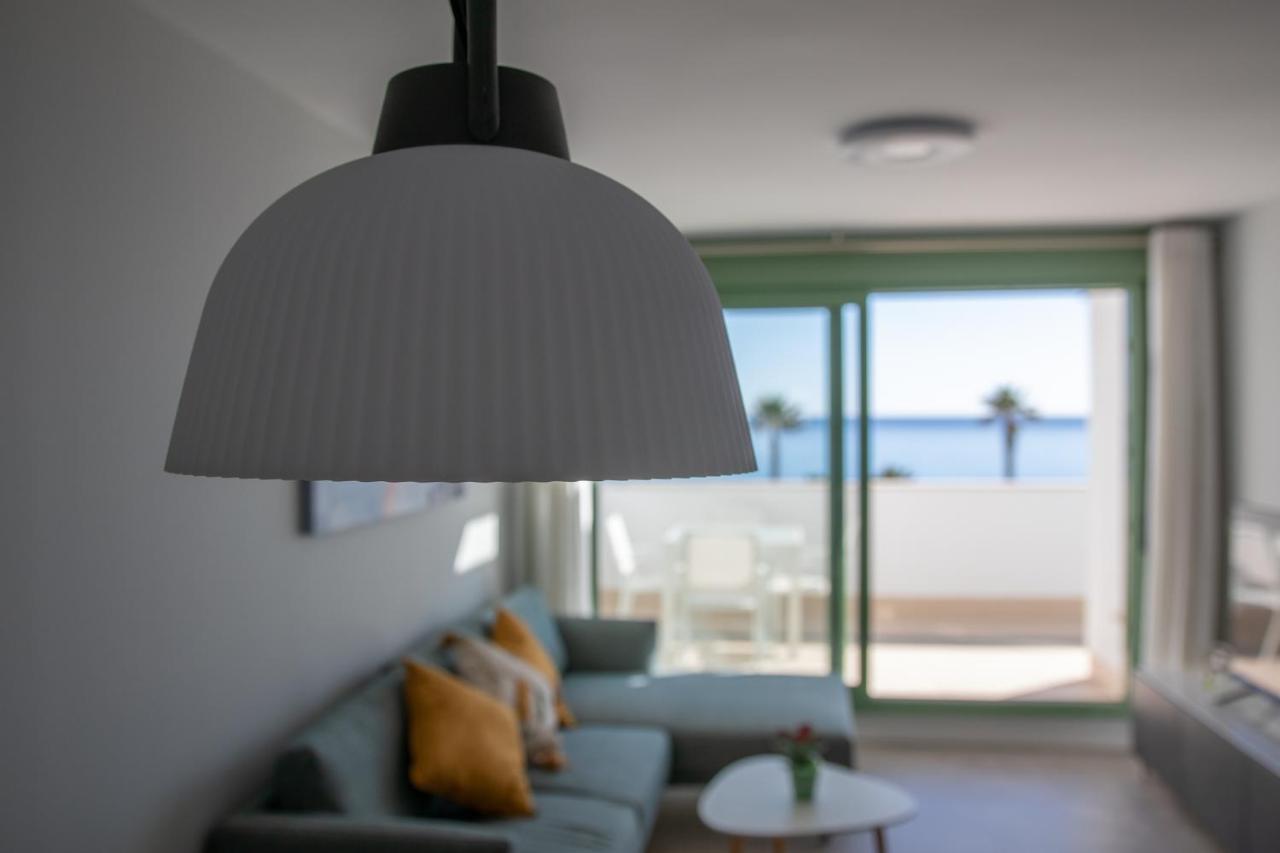 Precioso Apartamento Frente A La Playa Con Piscina Mojacar Bagian luar foto