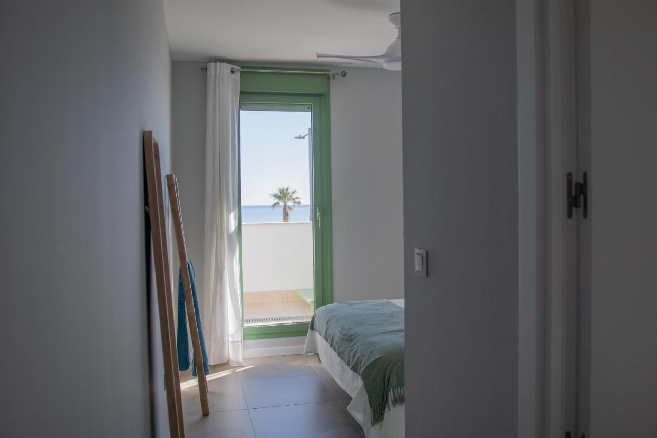 Precioso Apartamento Frente A La Playa Con Piscina Mojacar Bagian luar foto