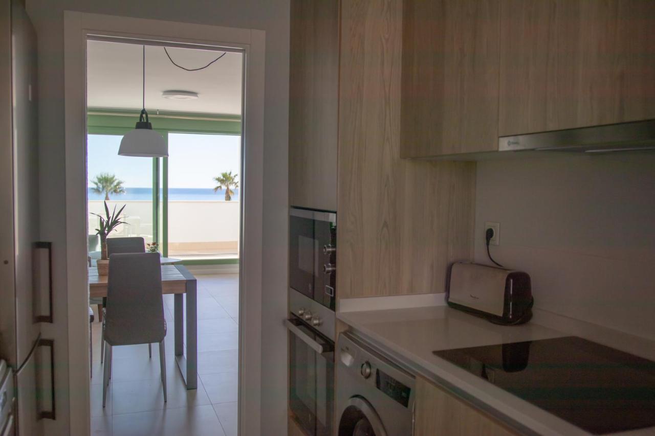 Precioso Apartamento Frente A La Playa Con Piscina Mojacar Bagian luar foto
