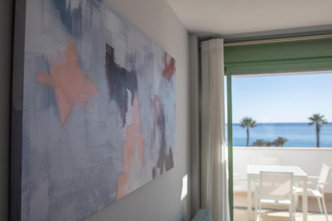 Precioso Apartamento Frente A La Playa Con Piscina Mojacar Bagian luar foto