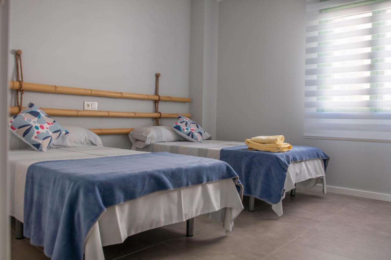 Precioso Apartamento Frente A La Playa Con Piscina Mojacar Bagian luar foto