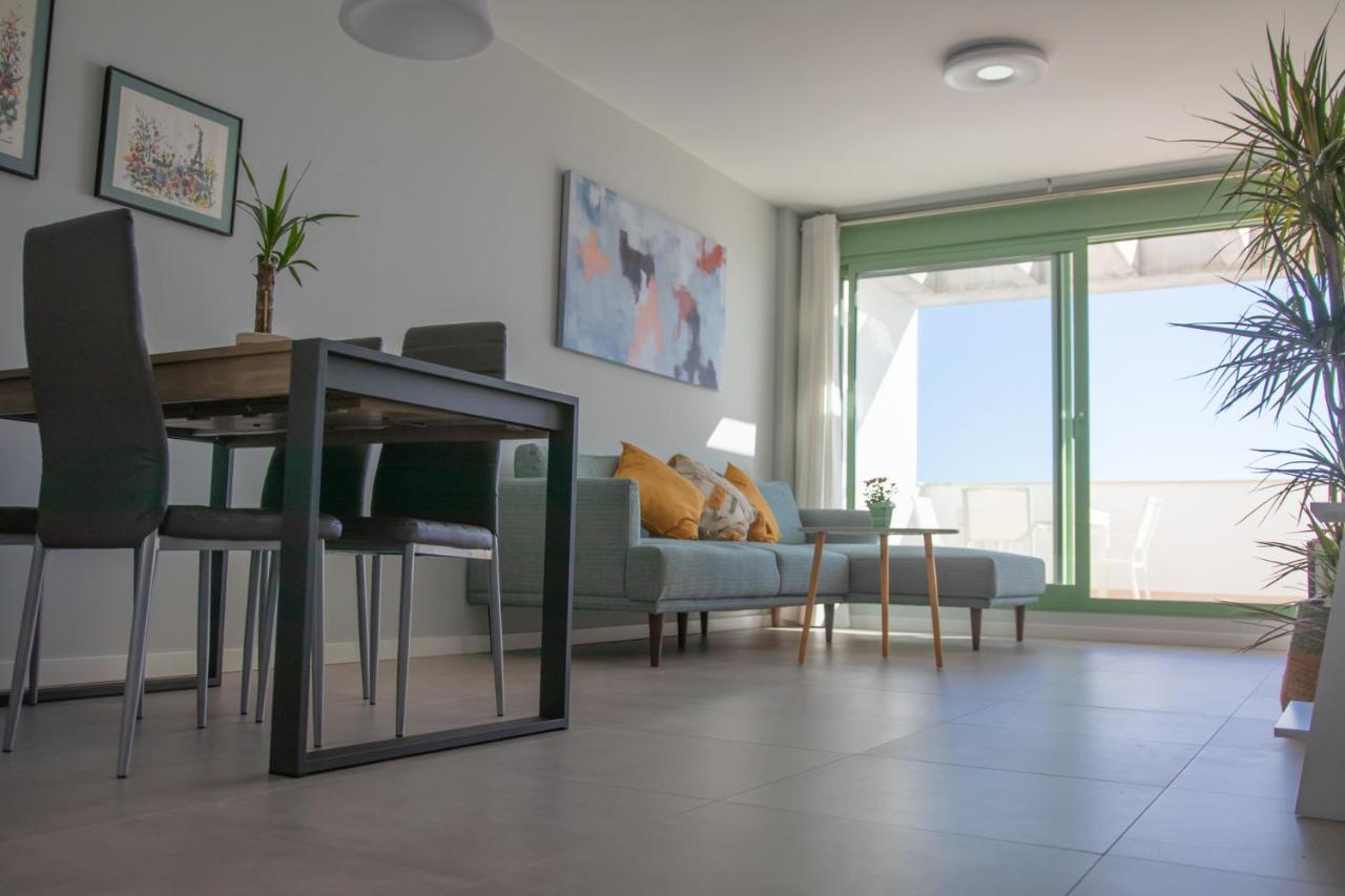 Precioso Apartamento Frente A La Playa Con Piscina Mojacar Bagian luar foto