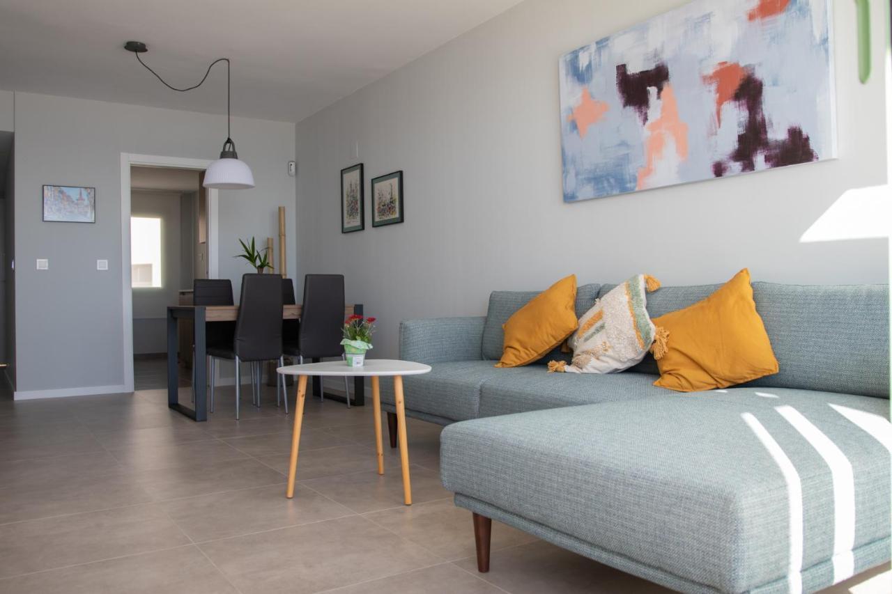 Precioso Apartamento Frente A La Playa Con Piscina Mojacar Bagian luar foto