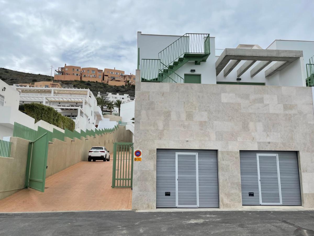 Precioso Apartamento Frente A La Playa Con Piscina Mojacar Bagian luar foto